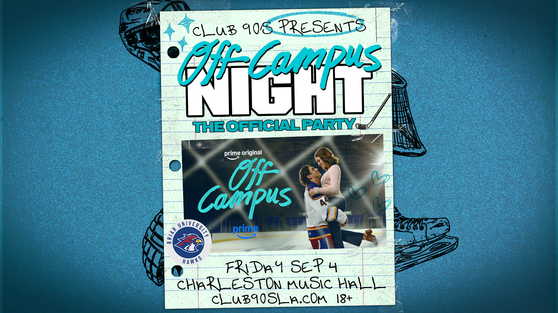 Off Campus Night at Music Farm | Charleston, South Carolina on September 4, 2026