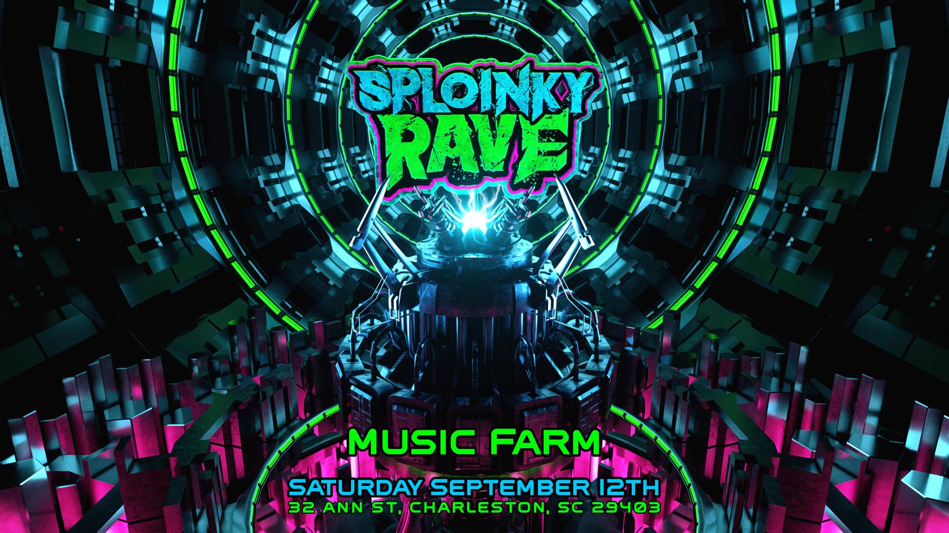 Sploinky Rave: Charleston at Music Farm | Charleston, South Carolina on September 12, 2026